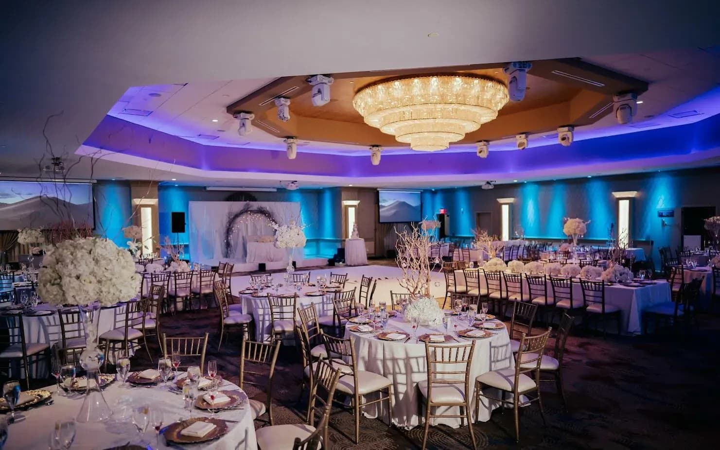 Beautiful event venue setup