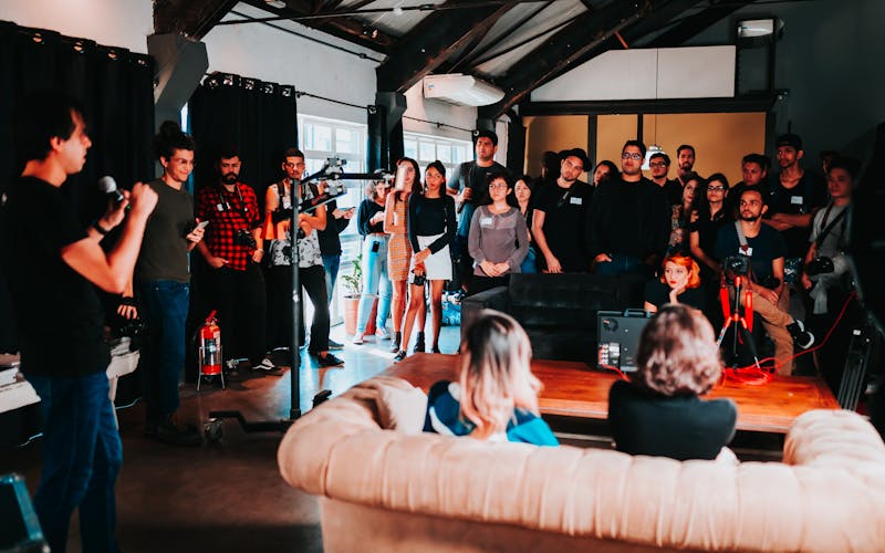 Find spoken word artists & comedians